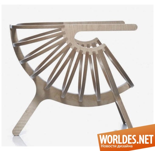 дизайн мебели, дизайн кресла, кресло, оригинальное кресло, деревянное кресло, красивое кресло, современное кресло, комфортное кресло